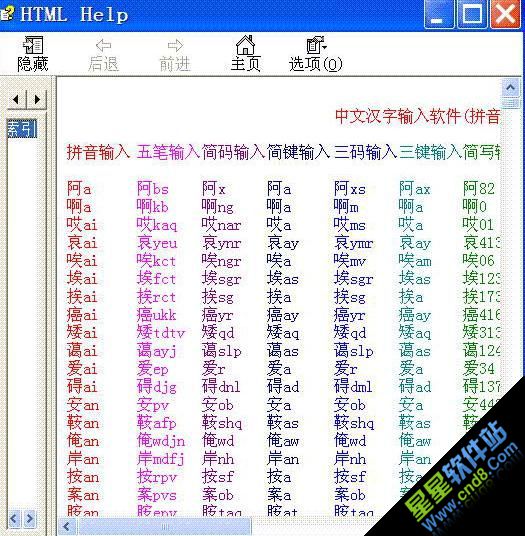 中文汉语拼音输入法