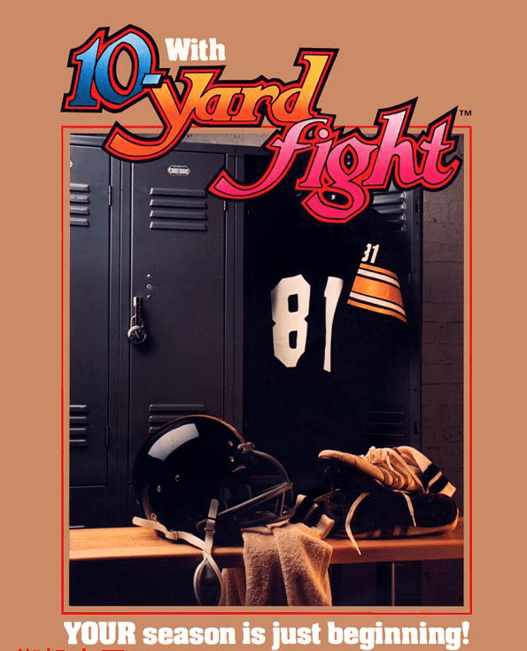 橄榄球十码大战10-Yard Fight街机游戏海报
