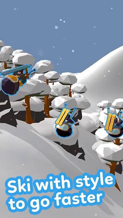 滑雪大冒险3D最新正式版