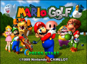 马里奥高尔夫球 64 (欧) - Mario Golf (E)