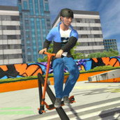 自由滑板极限3D2ScooterFE3D2