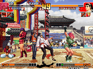 拳皇97最终决战出招简化版手机版