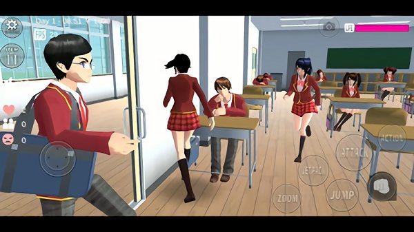 樱花校园模拟器更新了天使服装中文最新版