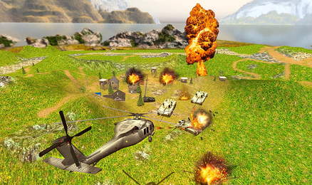 武装直升机战争模拟器手游