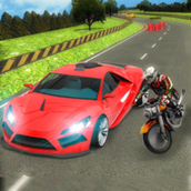 摩托车对决赛车游戏下载