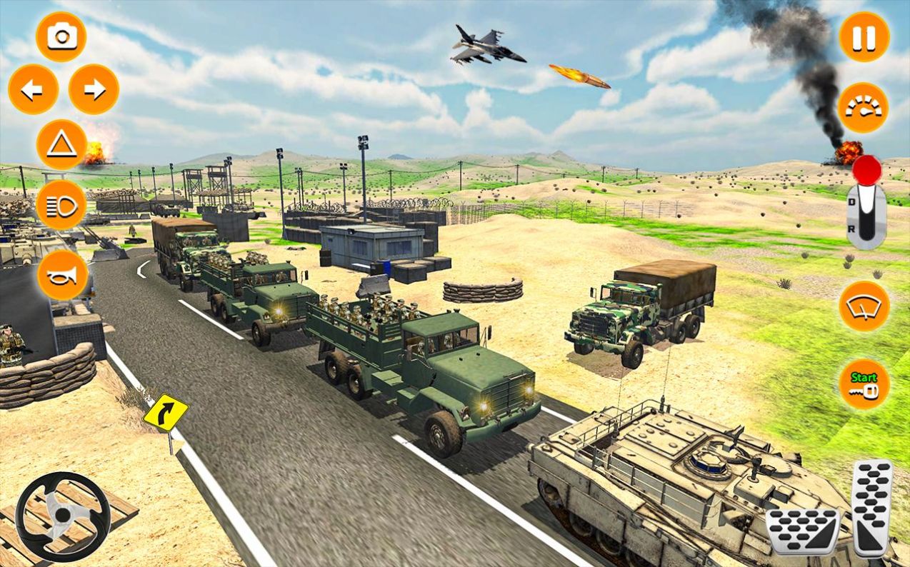 陆军卡车驾驶模拟卡车器免费正版