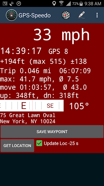 GPS-Speedo