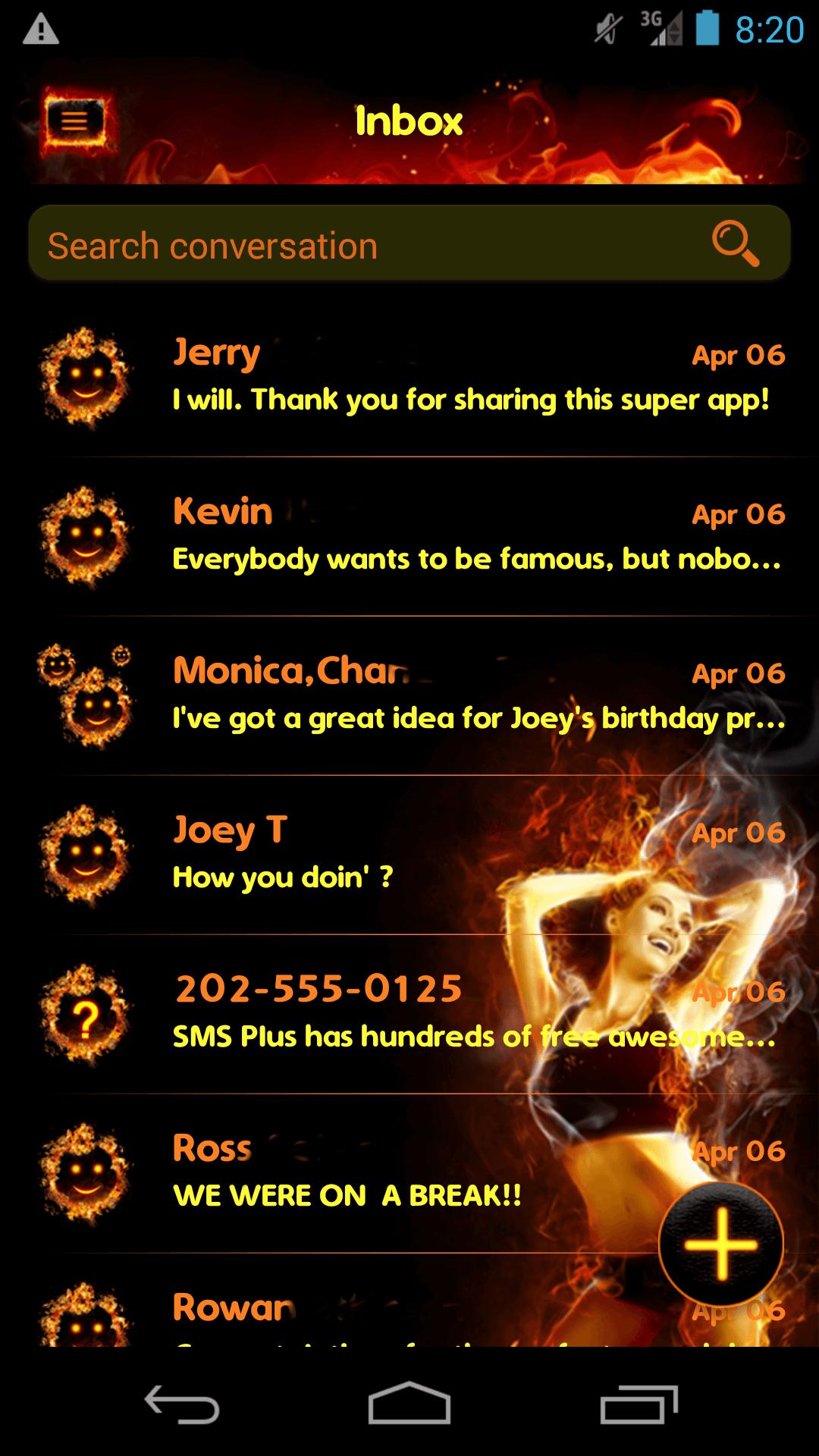 Flame SMS
