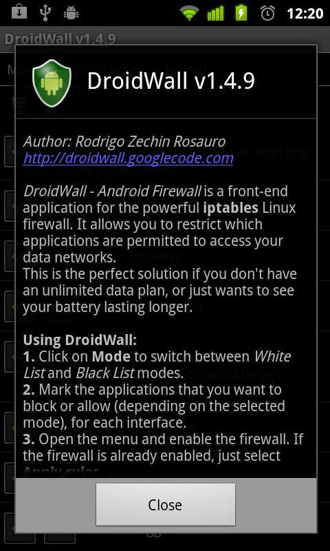 DroidWall