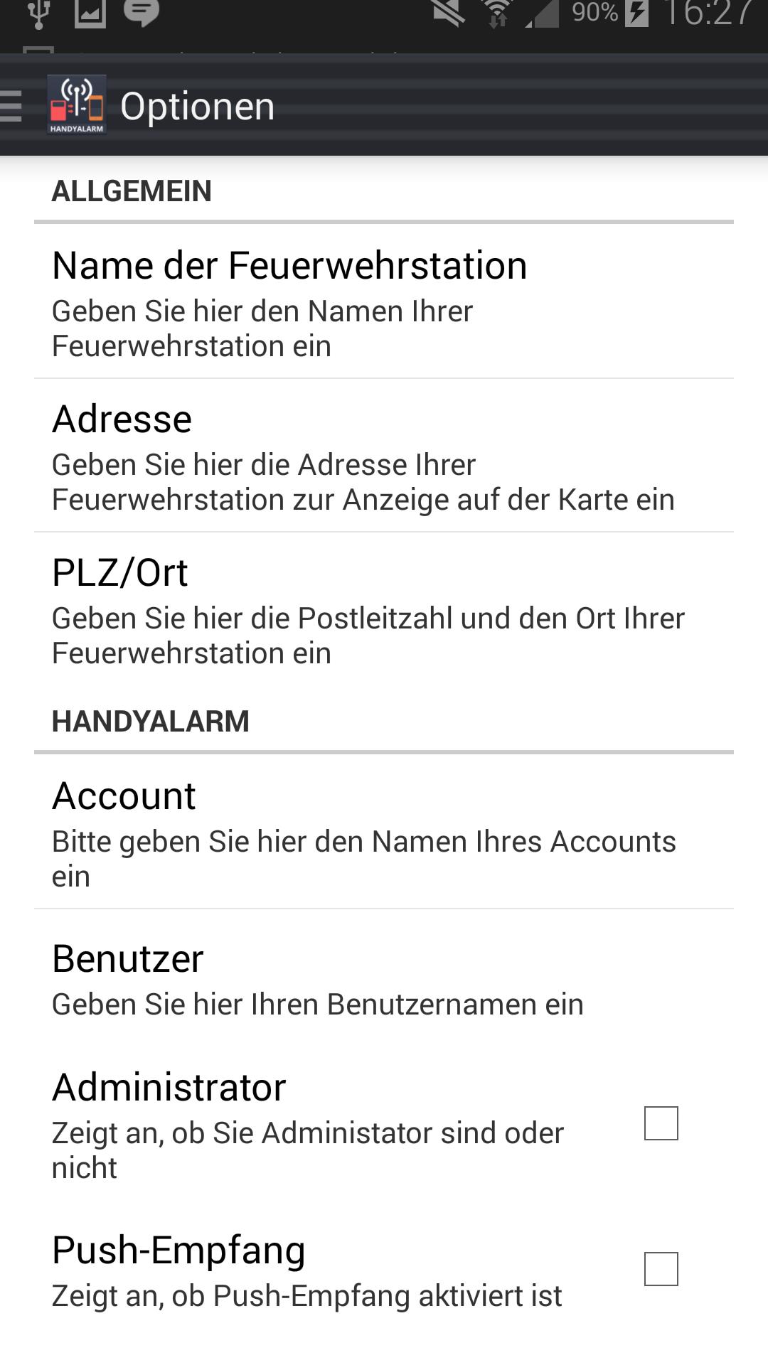 Handyalarm
