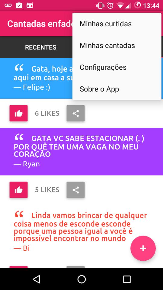 Cantadas Enfadonhas