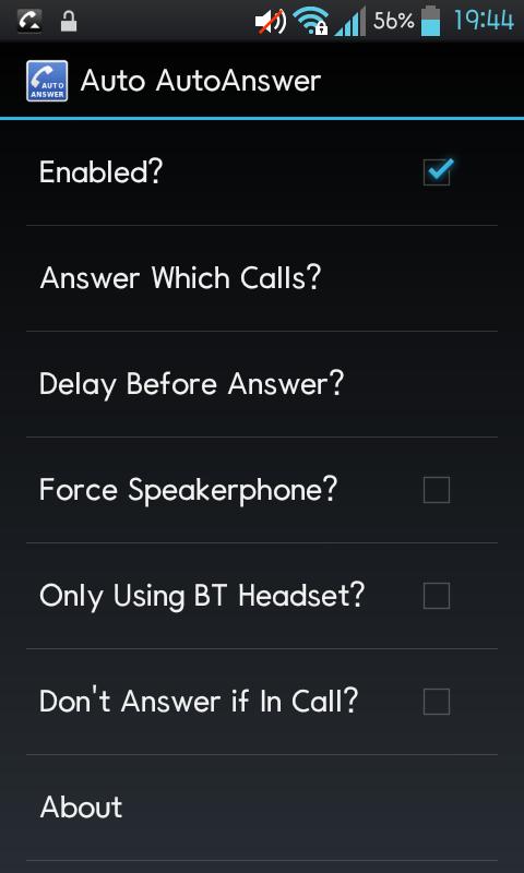 Auto AutoAnswer