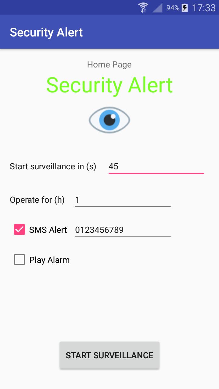 Security Alert