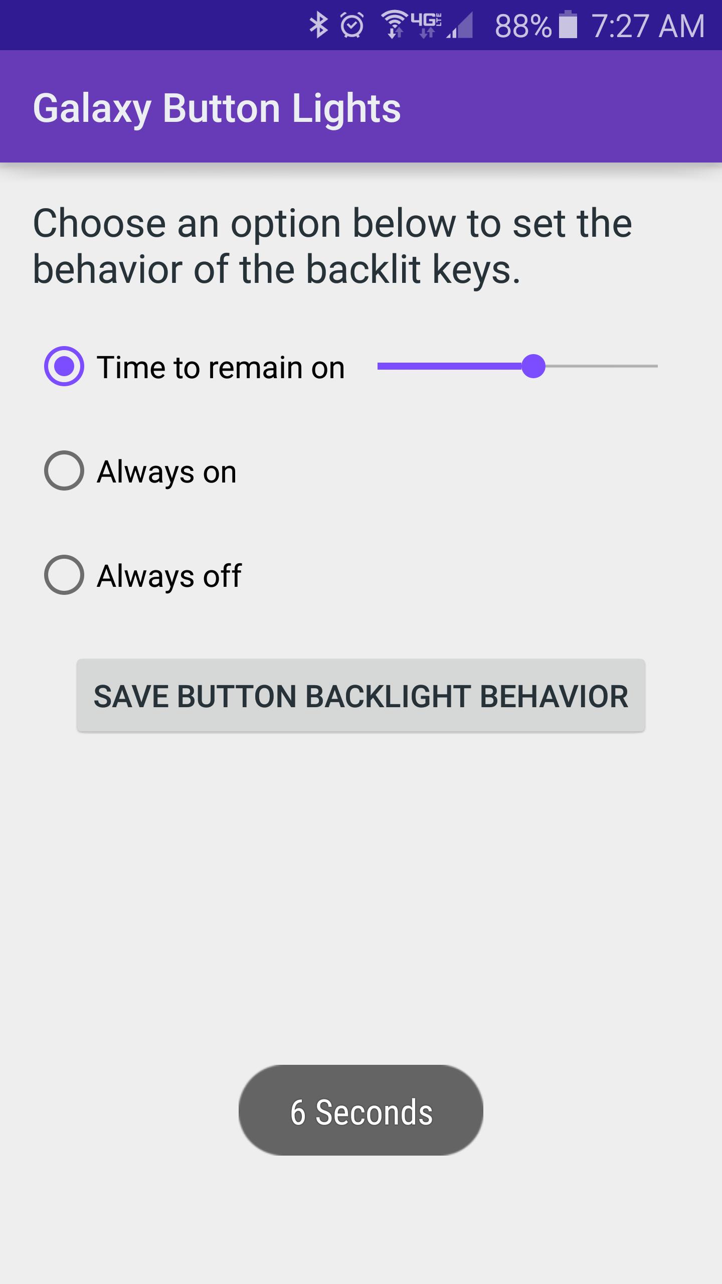 Galaxy Button Lights