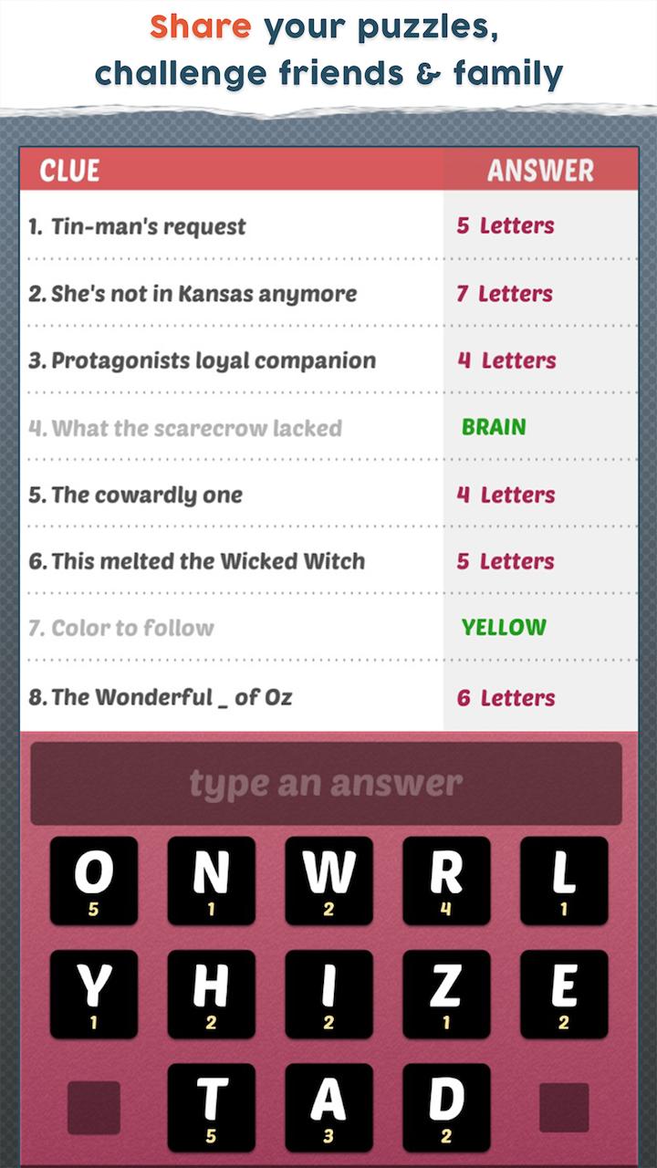 Clue Word
