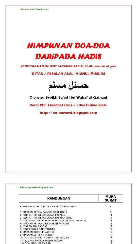 Doa Selepas Solat