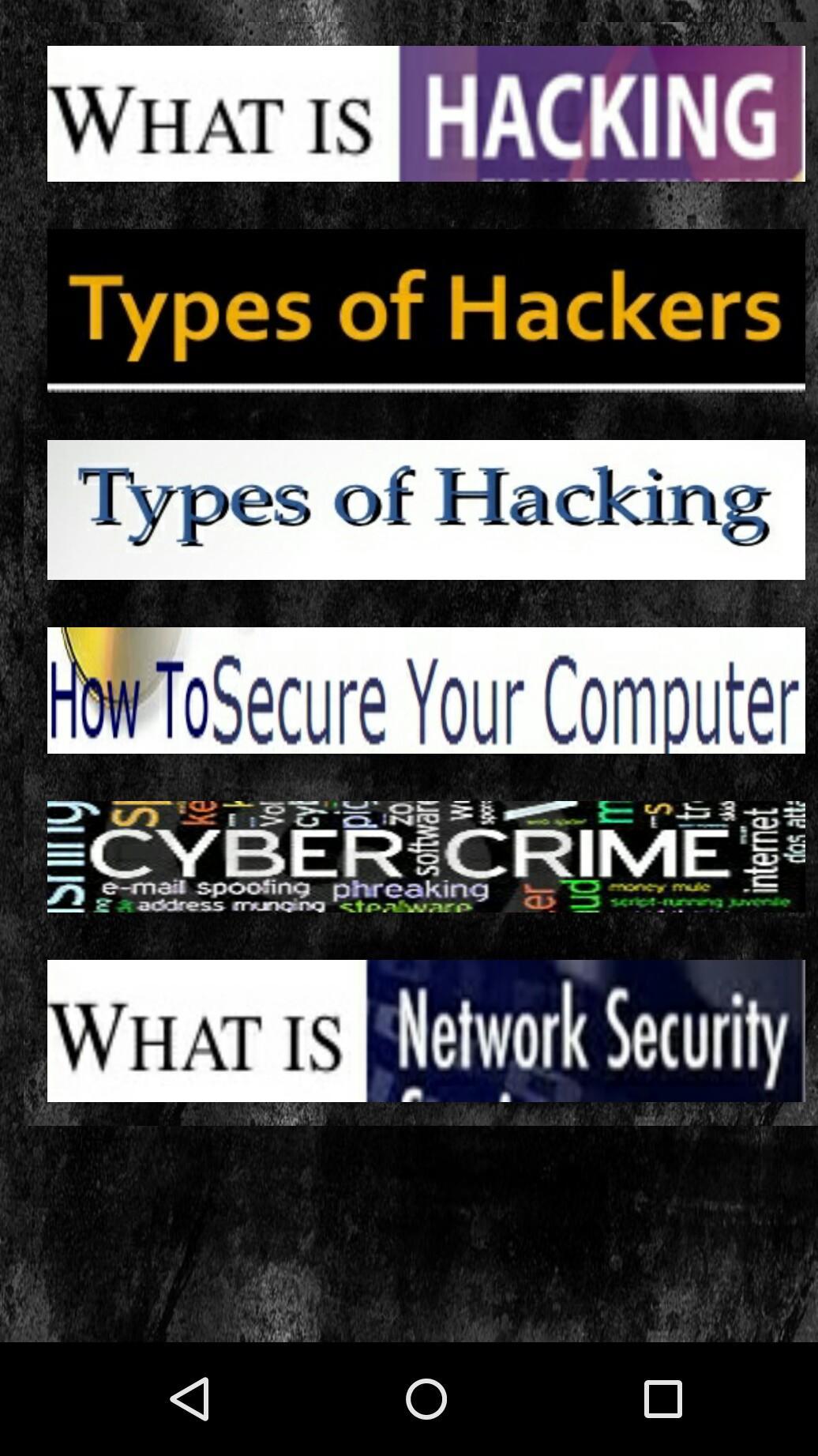 Hacking Knowledge