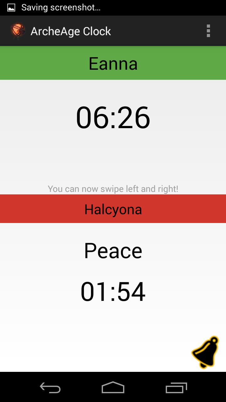 Clock for ArcheAge