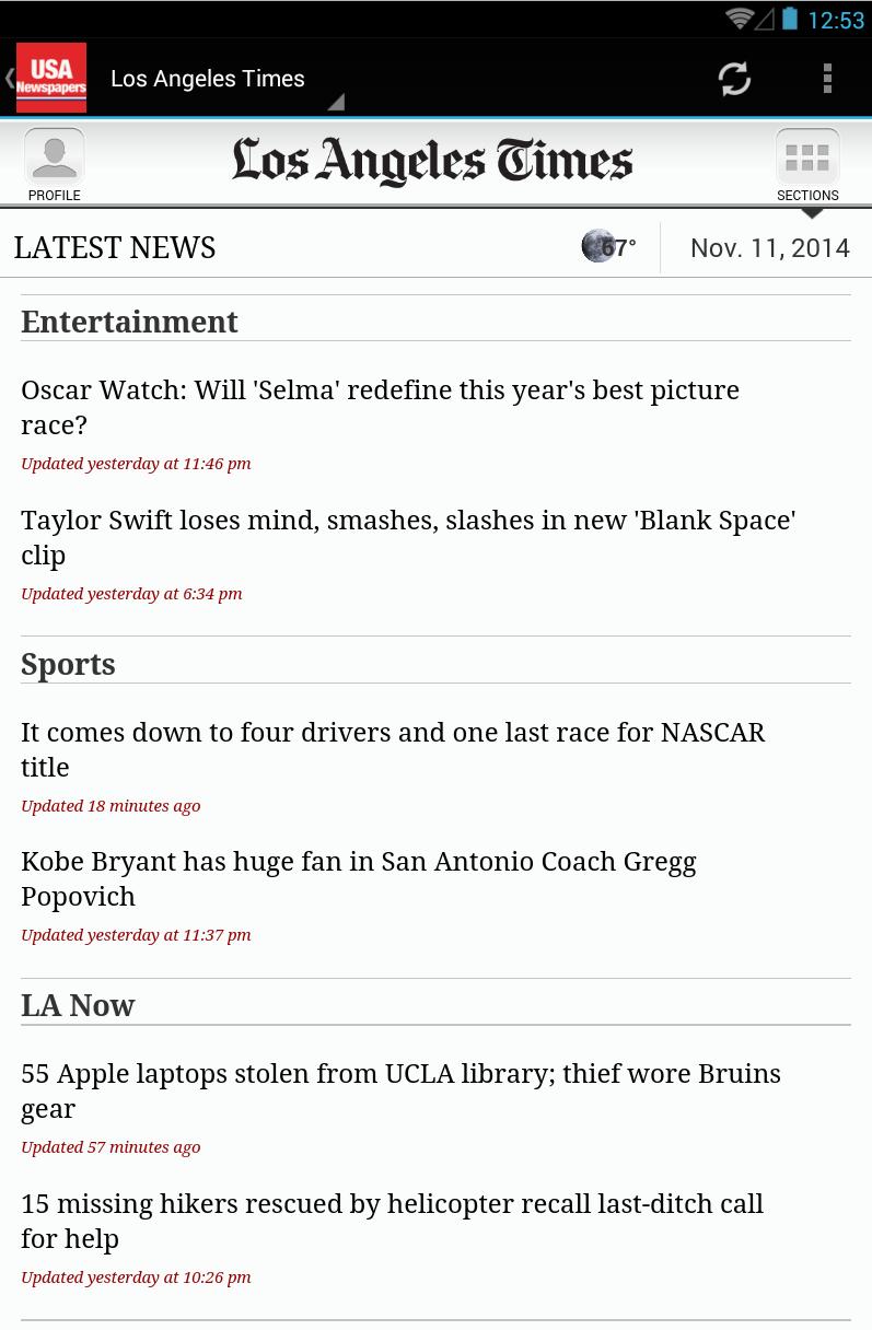 USA Newspapers