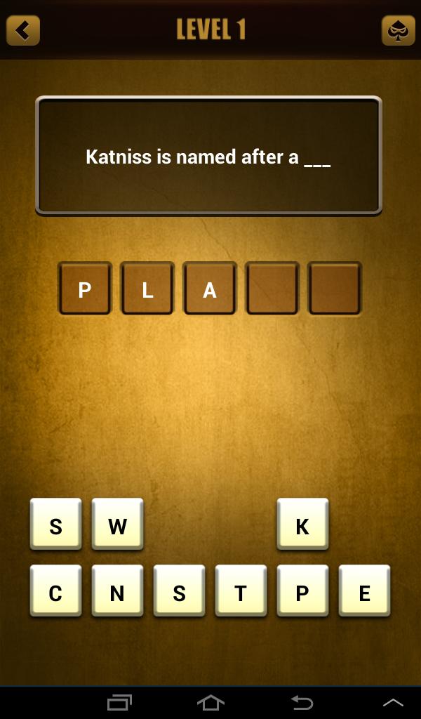 Trivia & Quiz: Hunger Games