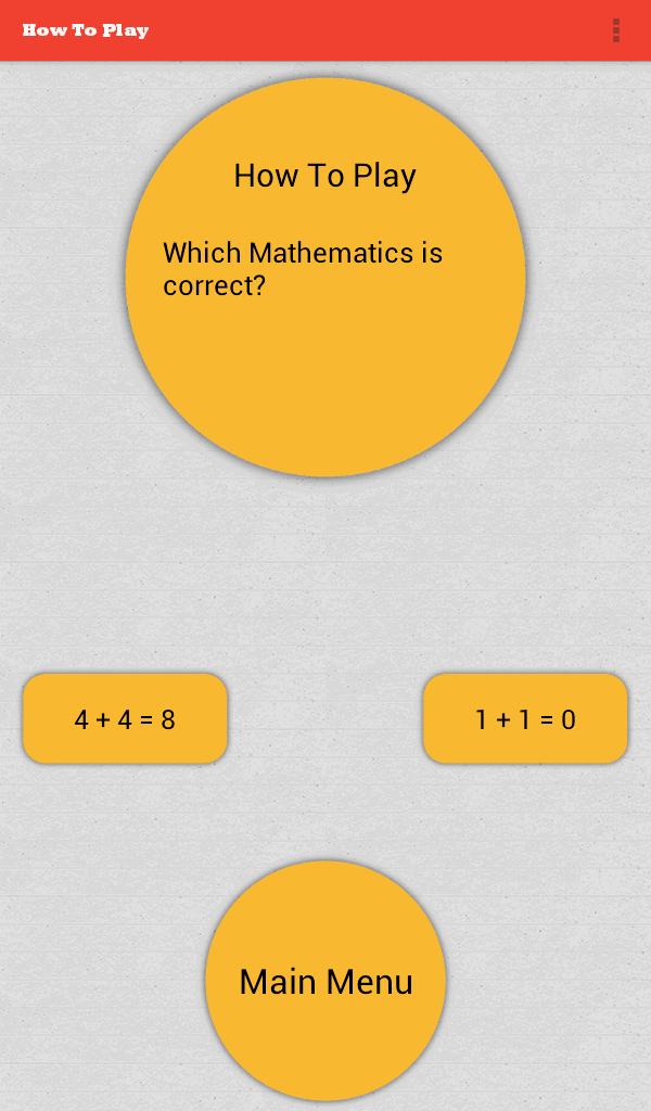 Basic Math Test