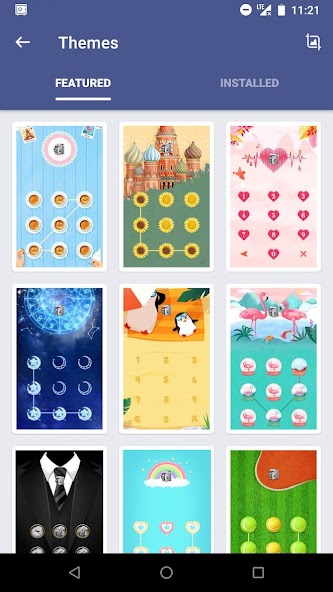 AppLock LiveTheme Kaleidoscope