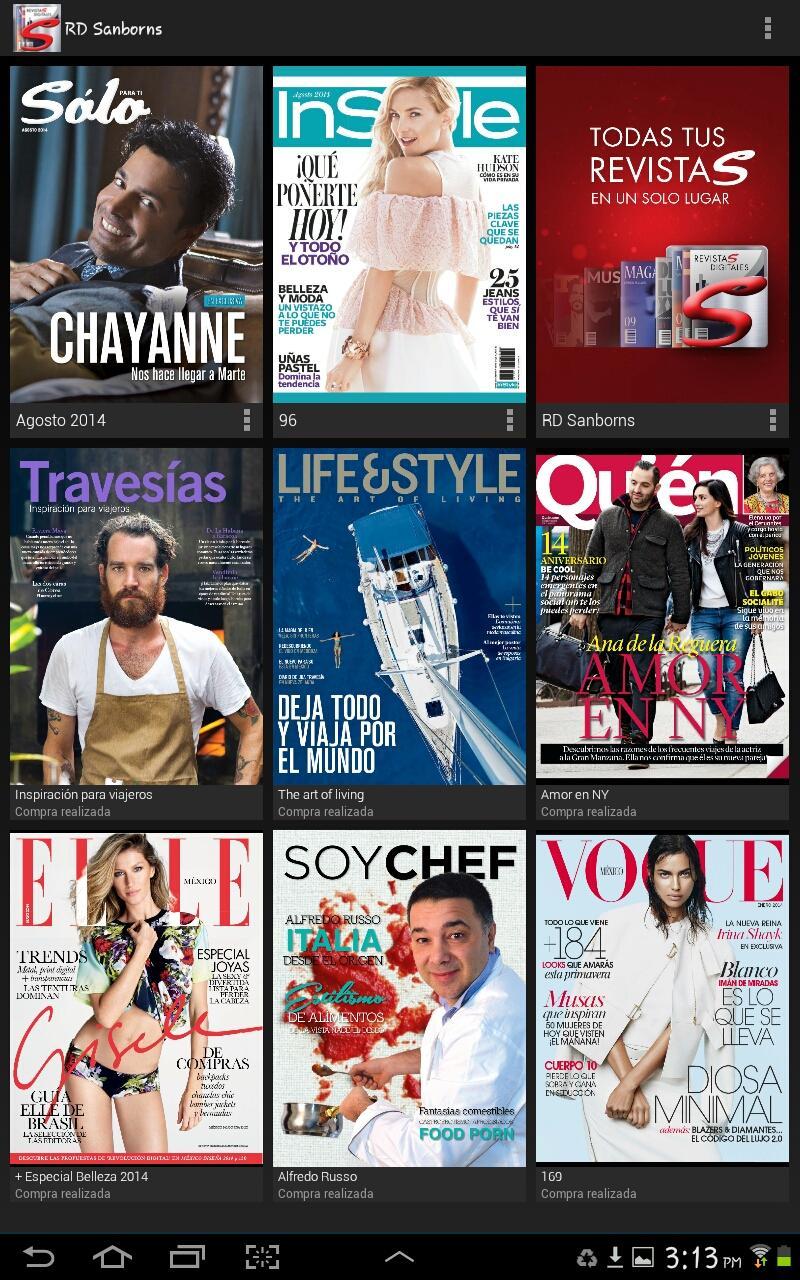 Revistas Digitales Sanborns