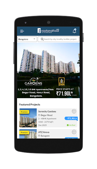RoofandFloor Property Search