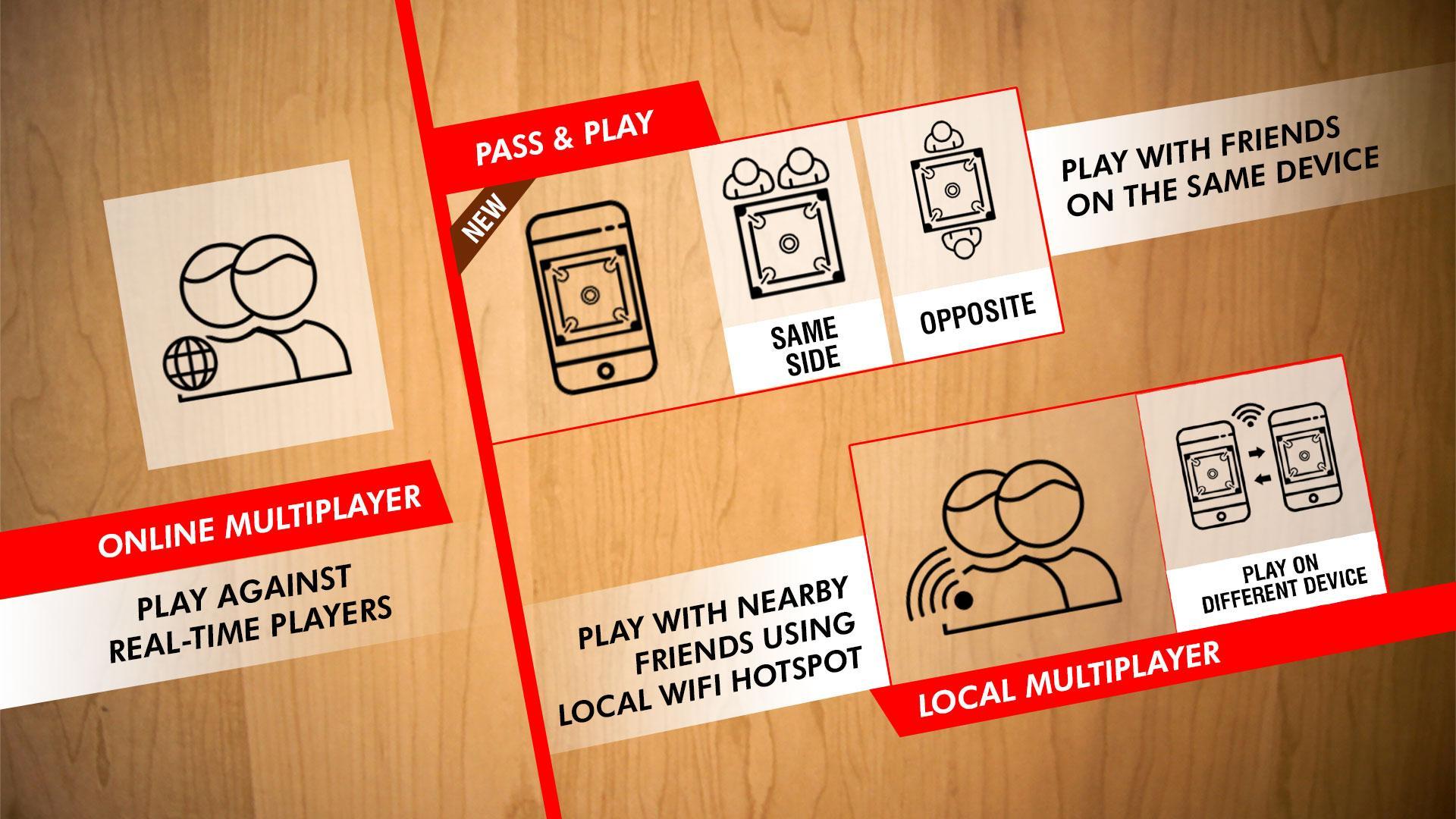 Real Carrom - 3D Multiplayer G