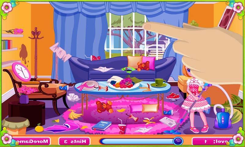 Cleaning and arrange home game