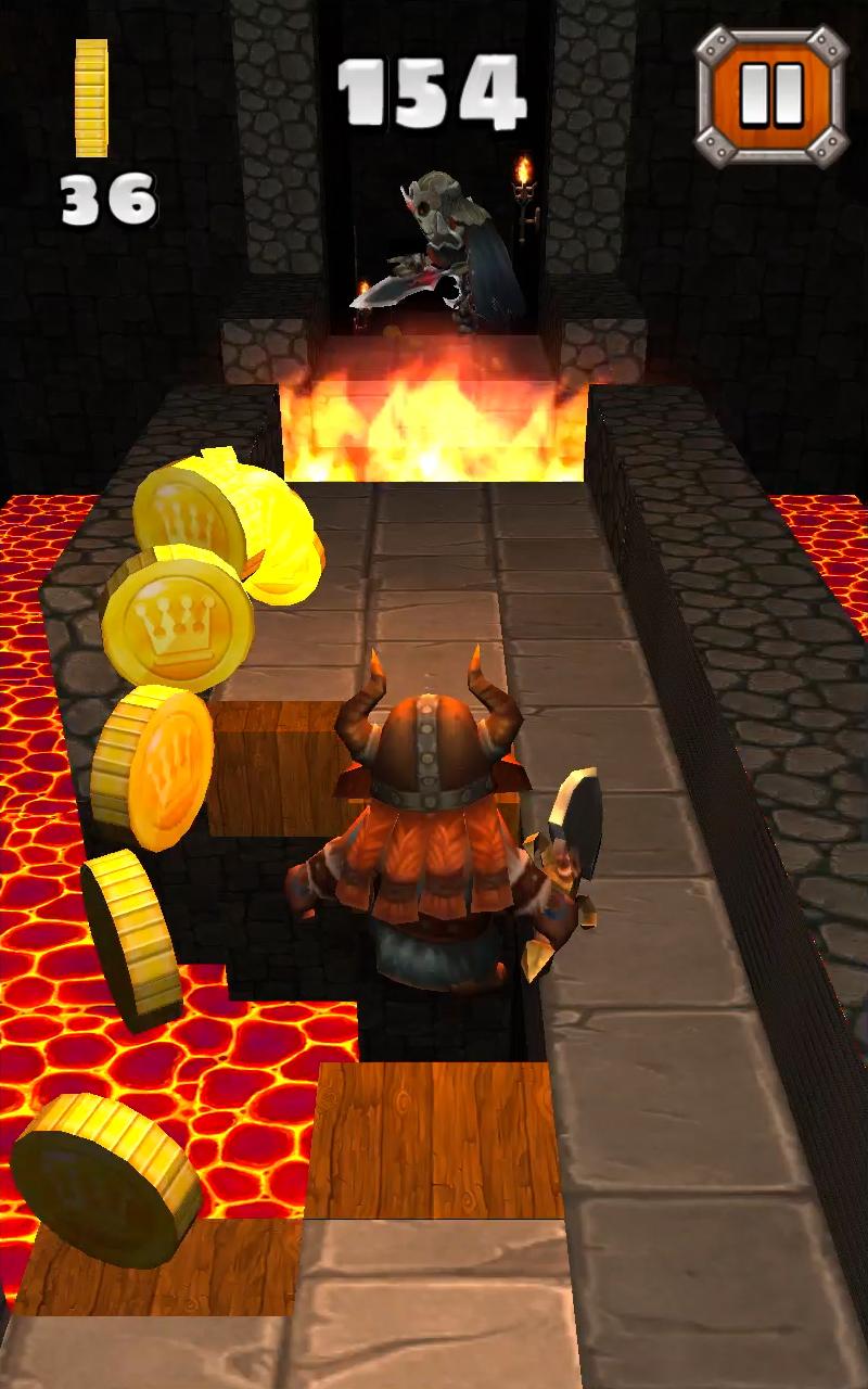 Dungeon Run: Gold & Fire Clans