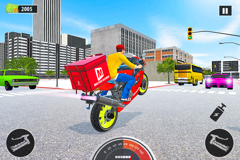 Moto Pizza Delivery