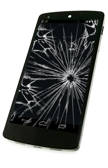 fake broken screen