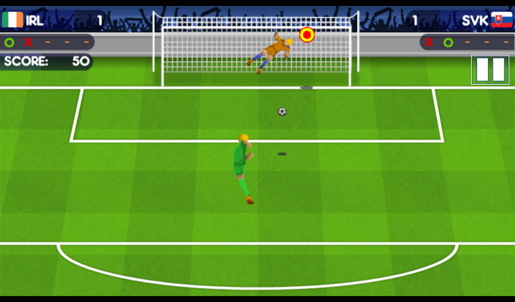 Penalty Shootout EURO football