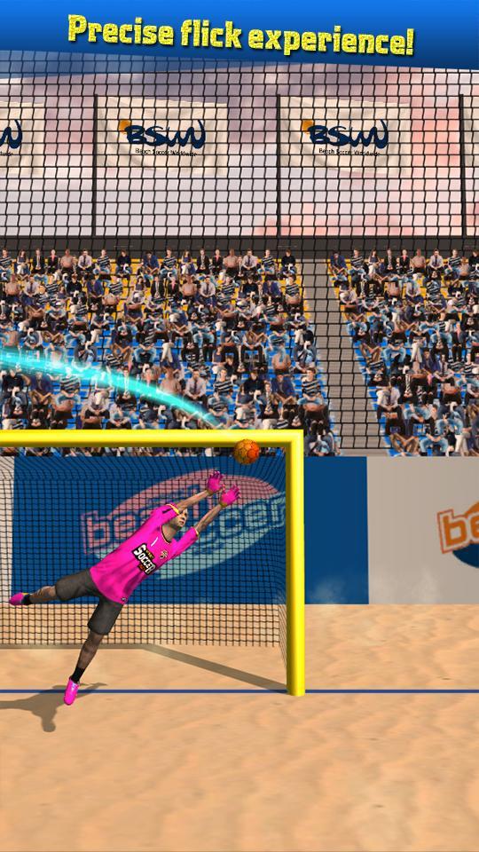 Beach Flick Soccer Shootout