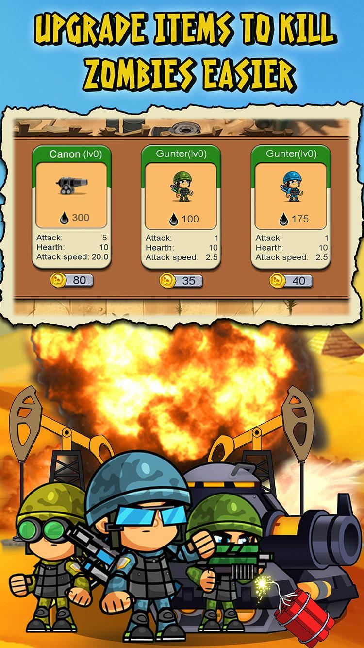 Game defense tower Zombie 2