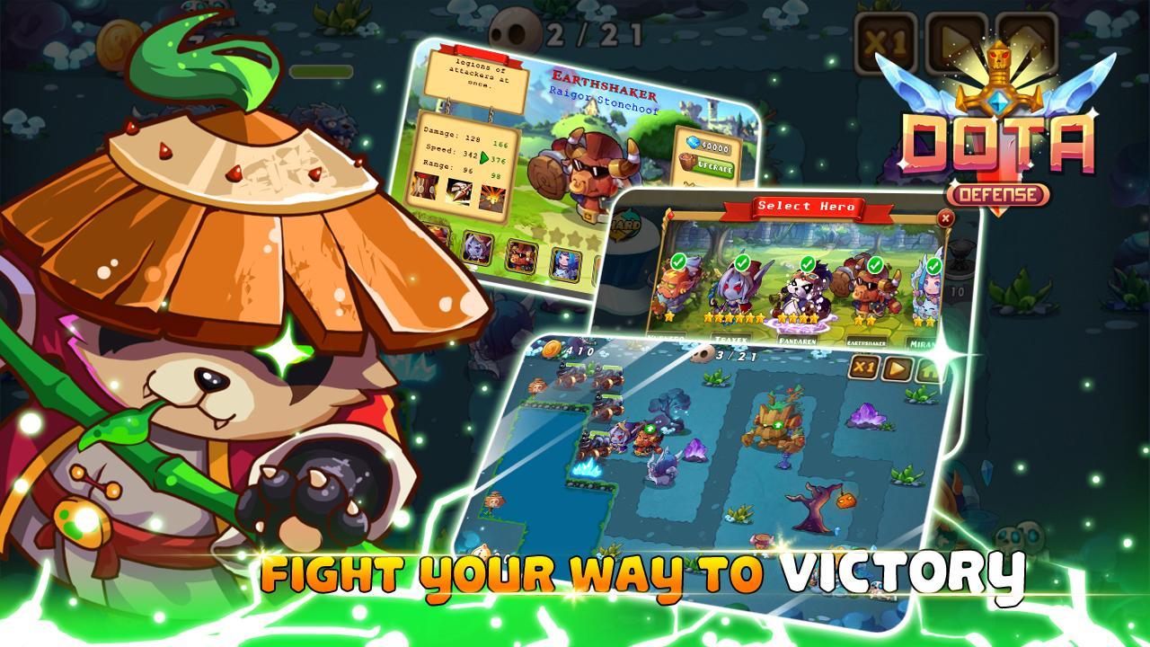 Heroes DotA Defense
