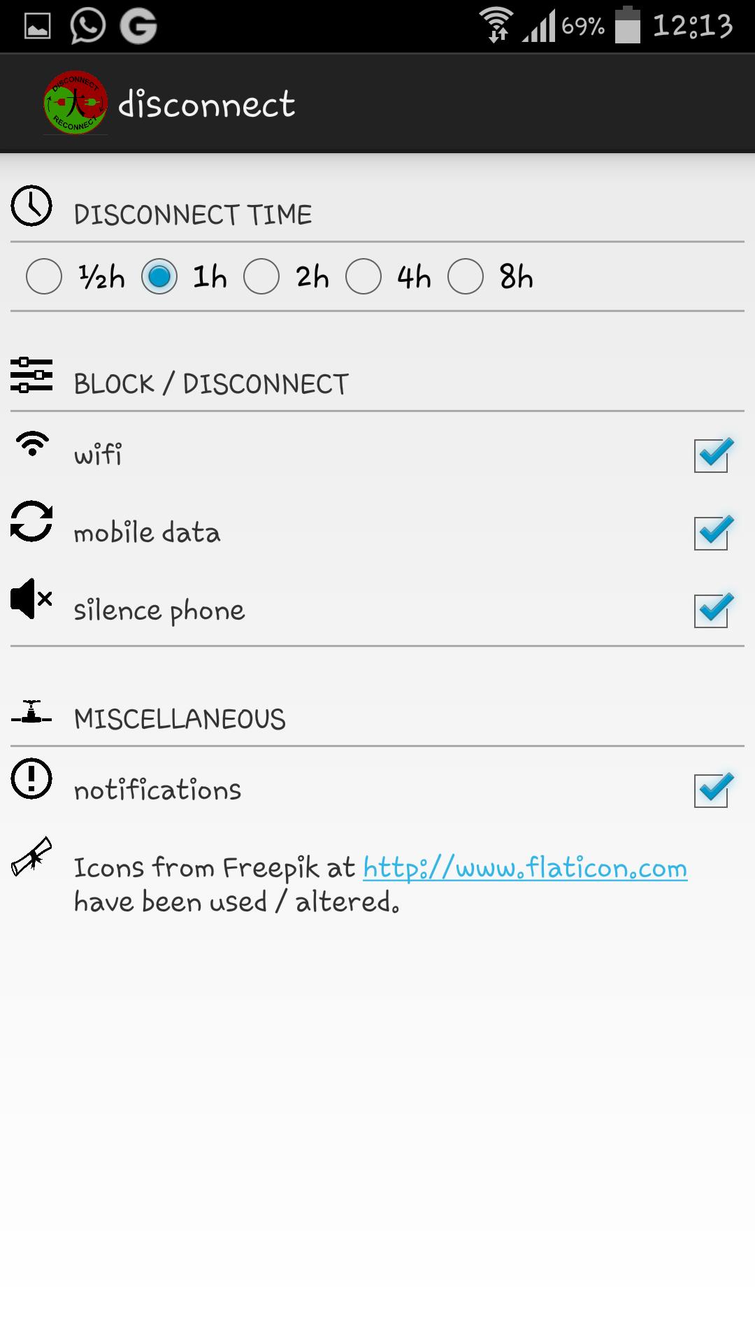 disconnect