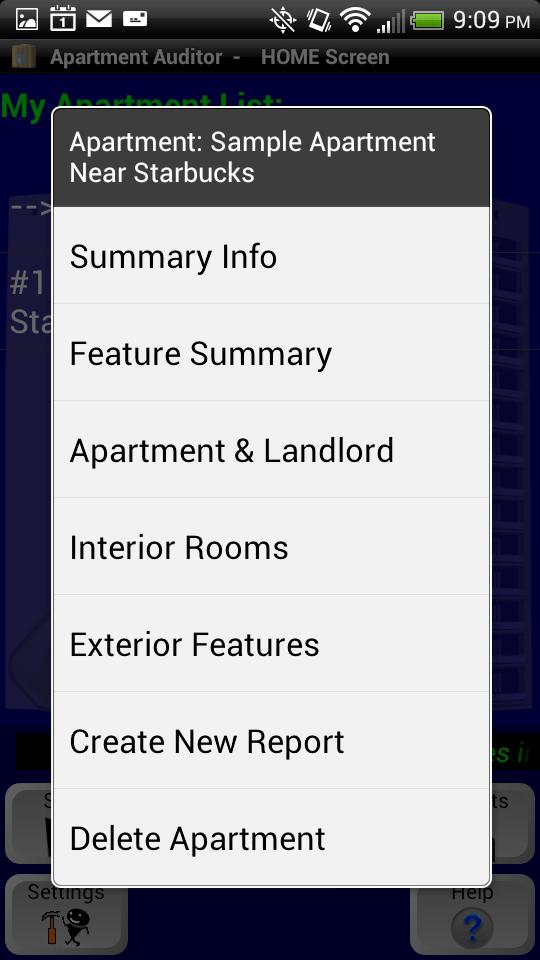 Apartment Auditor