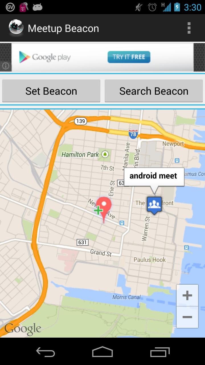 Location Broadcast (Beacon)