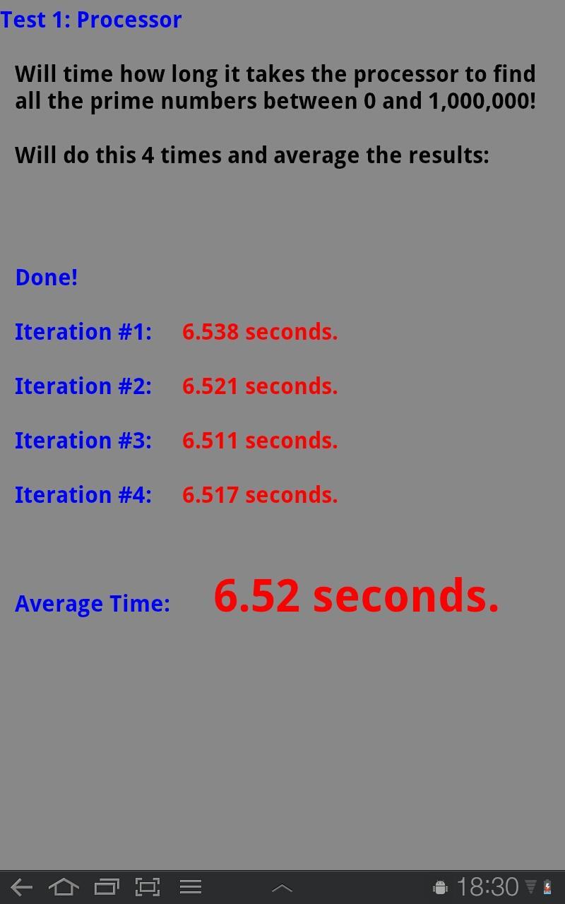 Hardware Tests