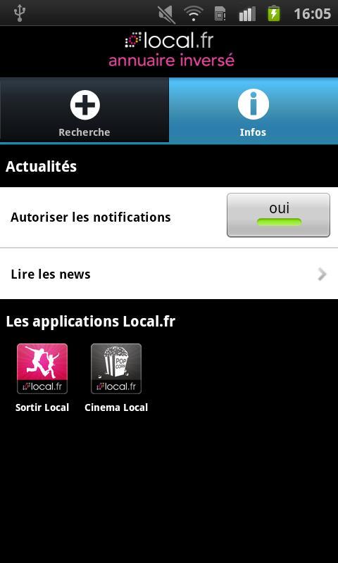 Annuaire inverse