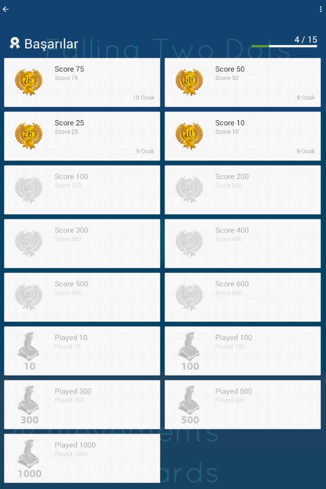 Falling Dots