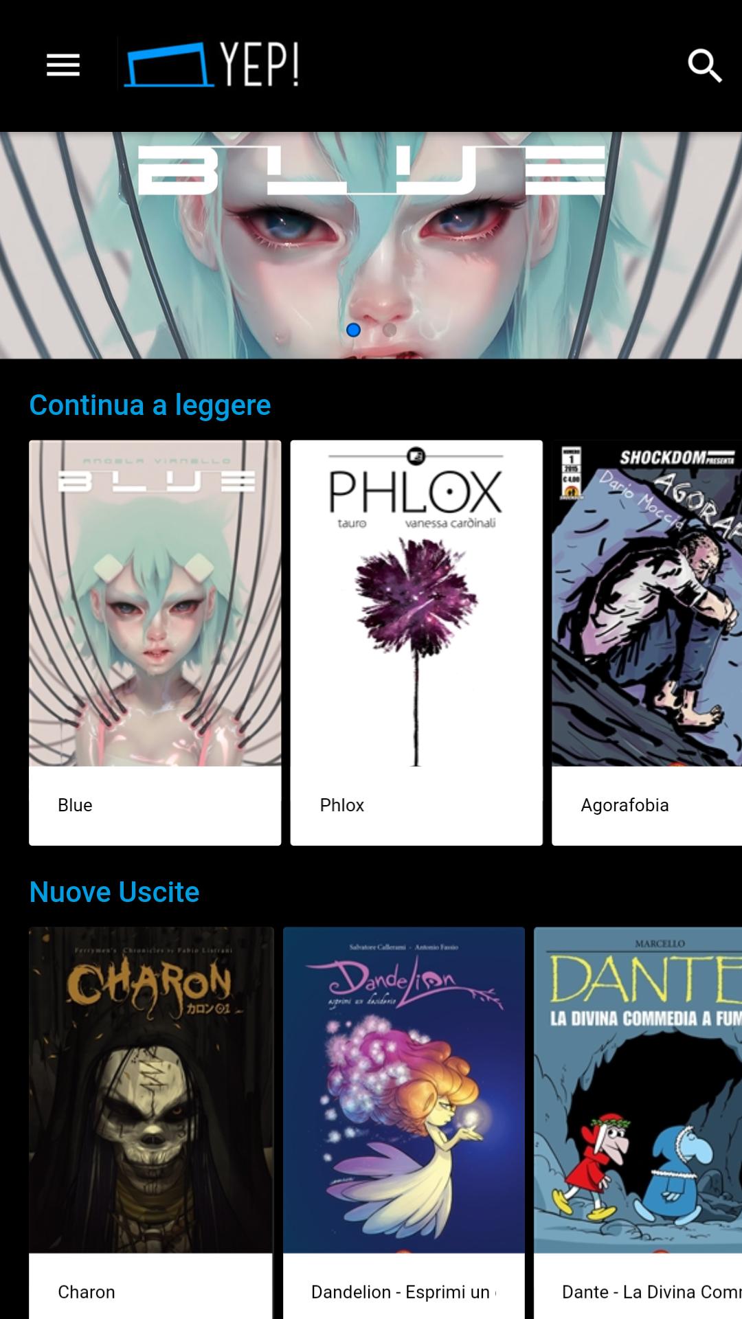 Yep! Comics