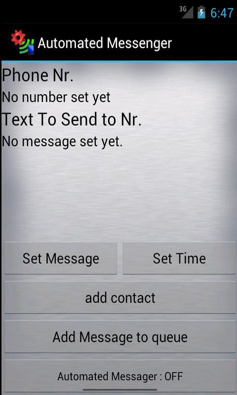 Automated Messenger
