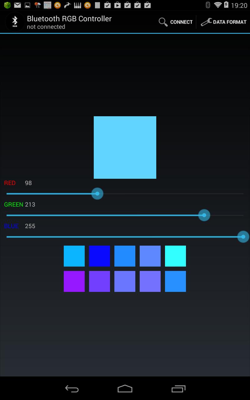 Bluetooth RGB