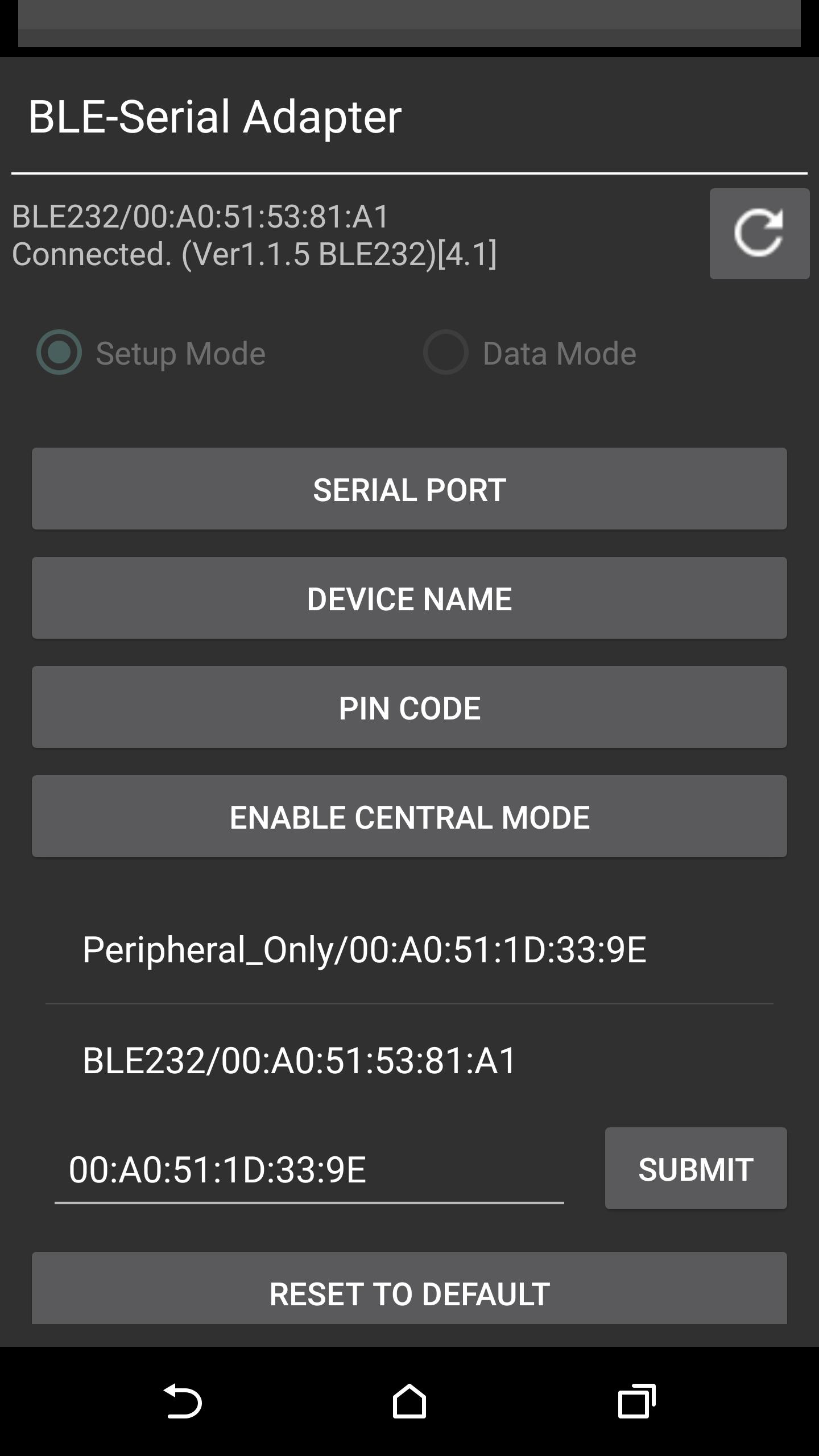 BLE Serial