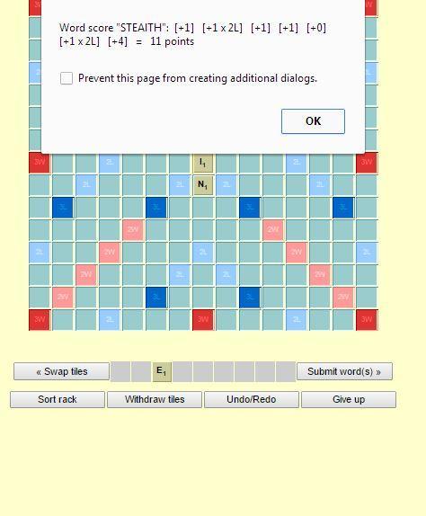 Word Tile Solitaire