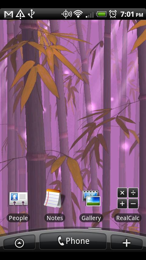 Bamboo Forest Free L.Wallpaper