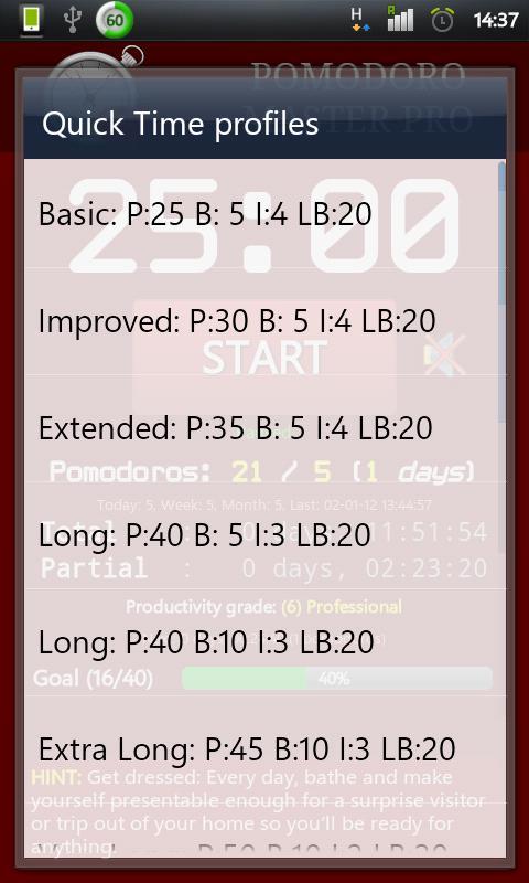 Pomodoro Master